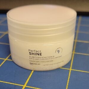 Natural Lab Perfect Shine Clarifying Scalp Scrub  30ml New